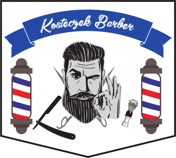 Kosteczek Barber Logo